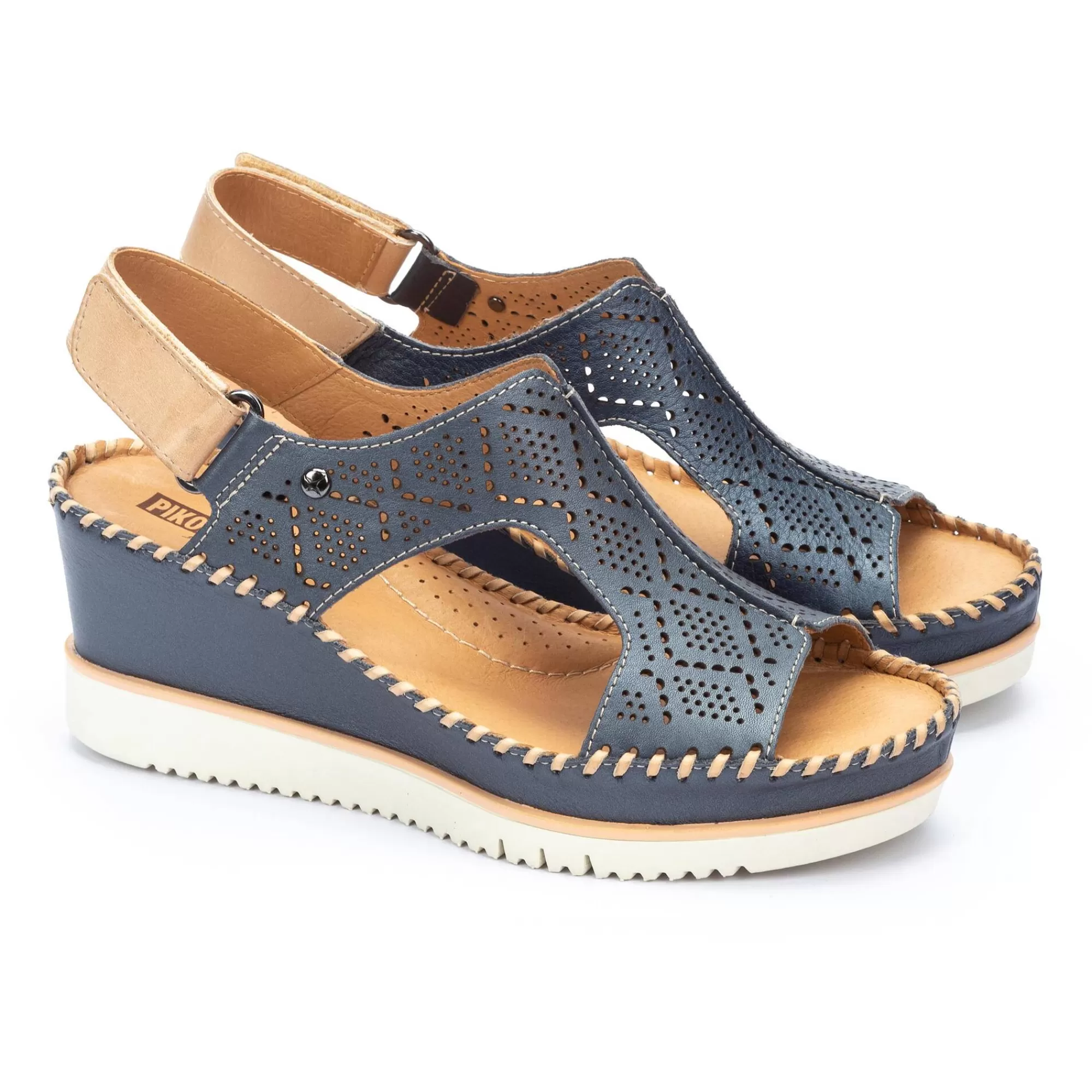 Cuñas Y Plataformas | Sandalias^Pikolinos AGUADULCE Blue