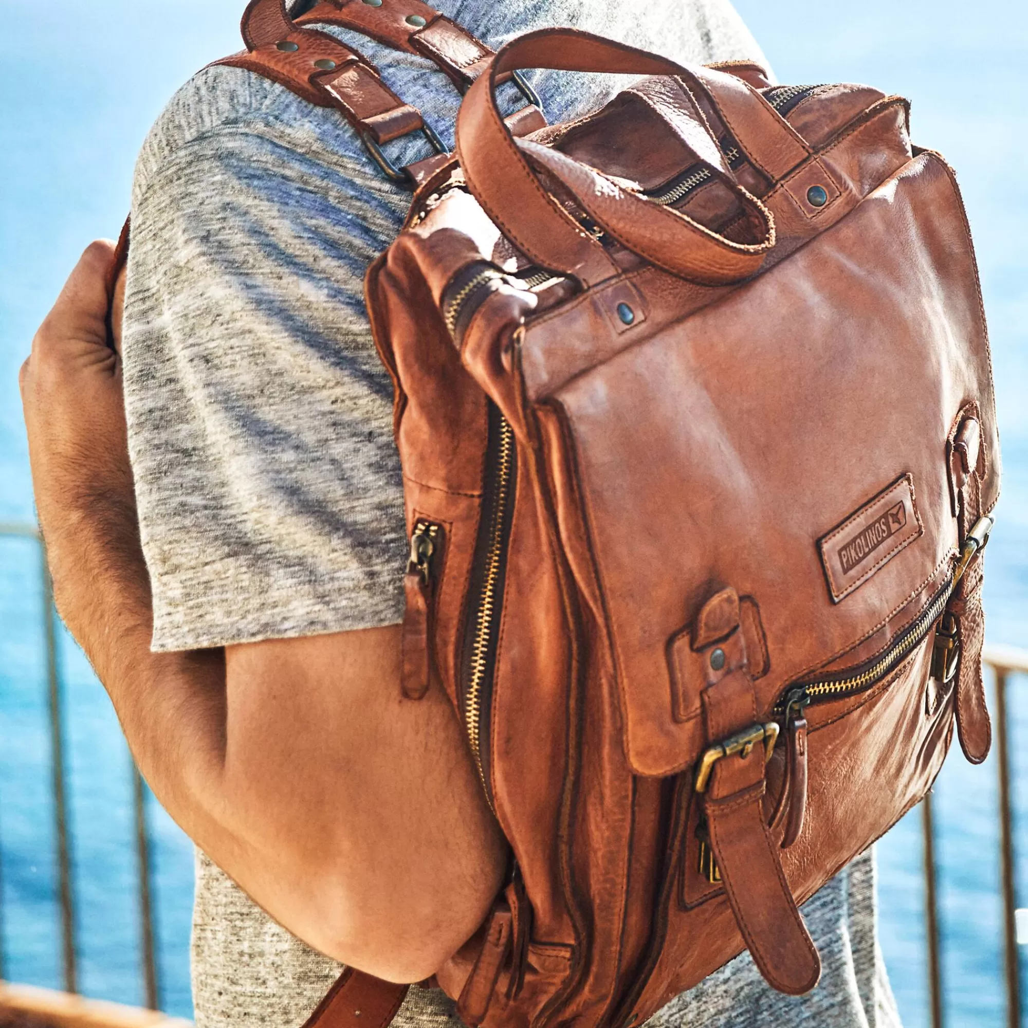 Mochilas Y Bolsos | Bolsos^Pikolinos CAIMARI Cognac