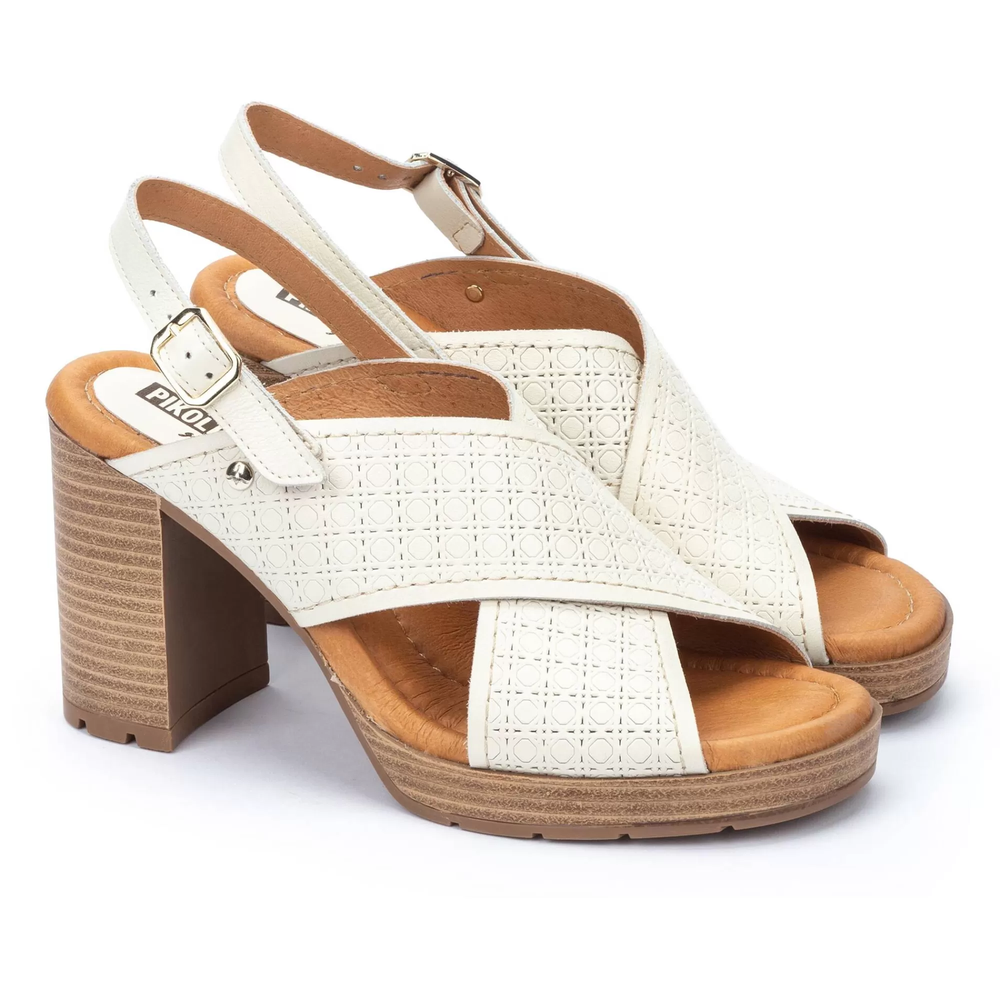 Sandalias | Zapatos Tacón^Pikolinos CAMPELLO Nata